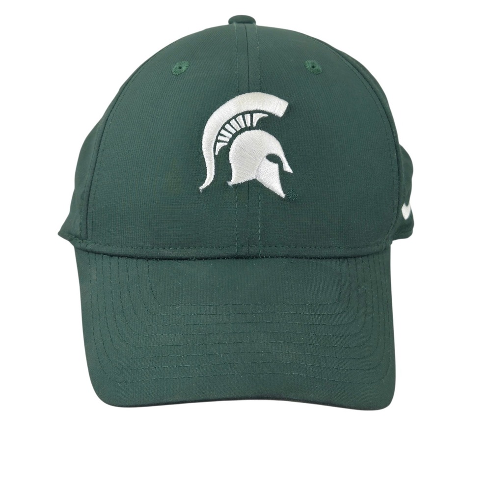 Nike Hat Michigan State Spartans Legacy91 Dri-FIT Green OSFM Adjustable Cap